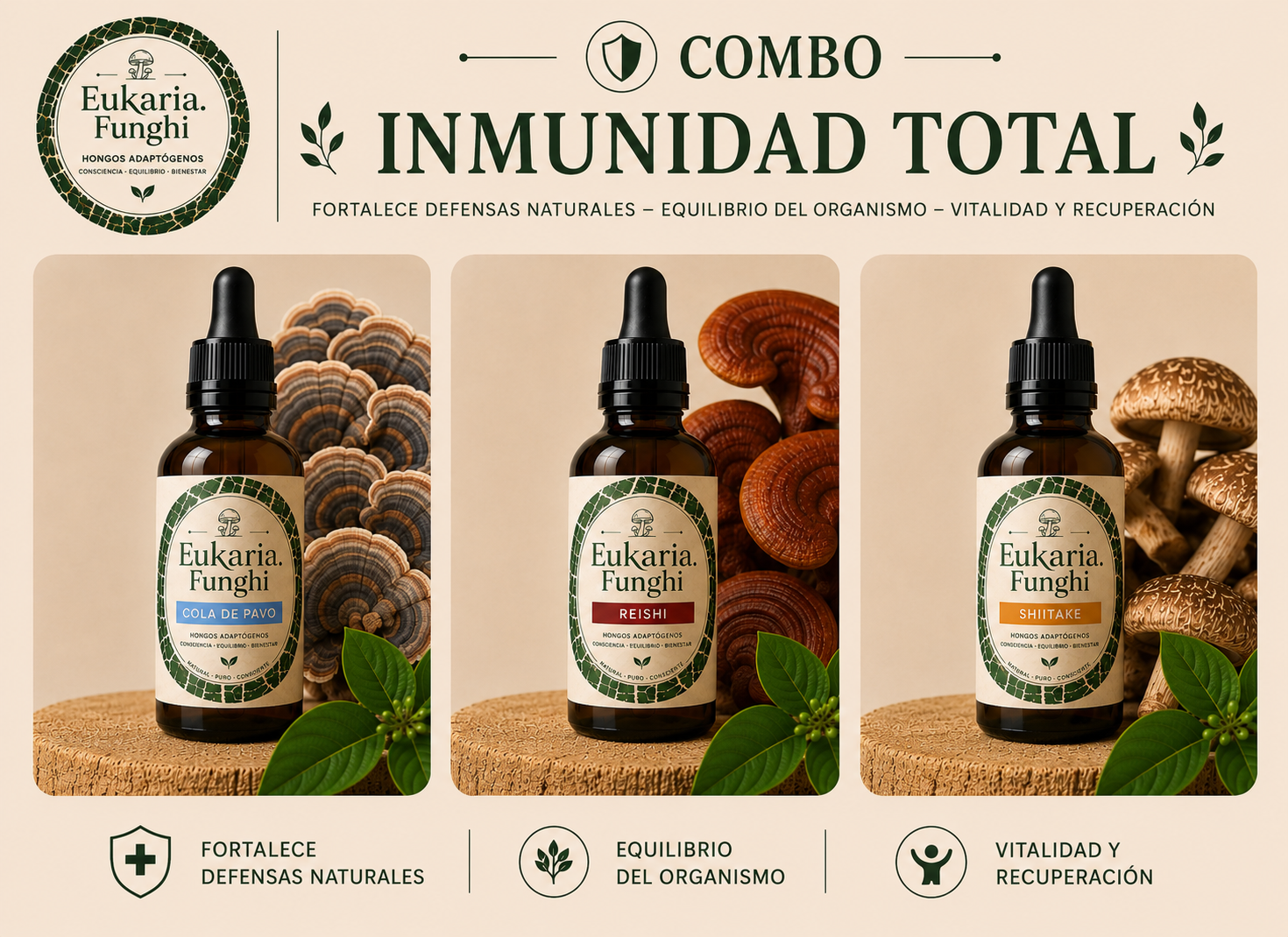 Ritual INMUNIDAD TOTAL Eukaria Funghi