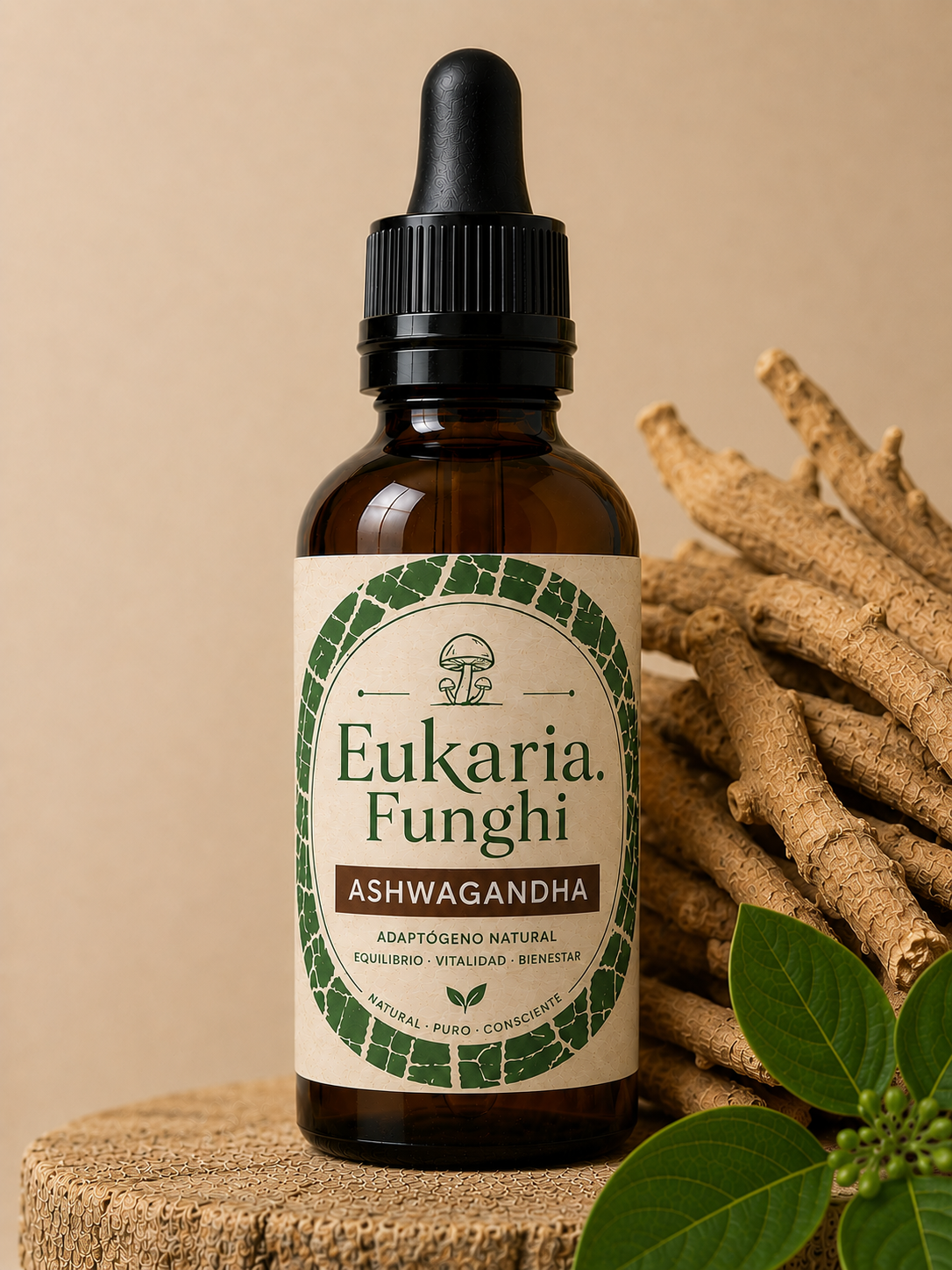 Extracto de ASHWAGANDHA Eukaria Funghi